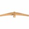 Ekena Millwork Bellingham Timber Gable Bracket, Western Red Cedar, 48"W x 8"H x 3 1/2"D x 3 1/2"F, 4/12 Pitch GBW048X08X0404BEL00SWR - alternate 5